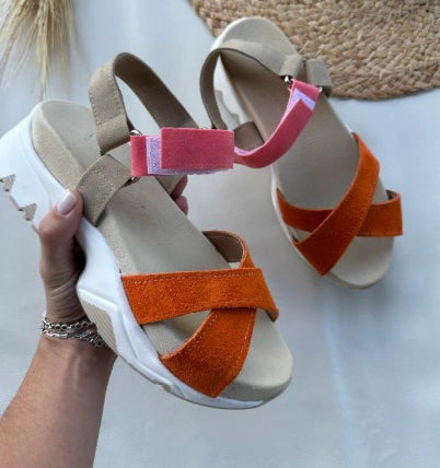 Allegra Naranja / Fucsia