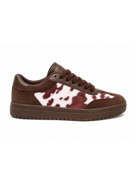 Zapatillas Checa vaca chocolate - Edición especial