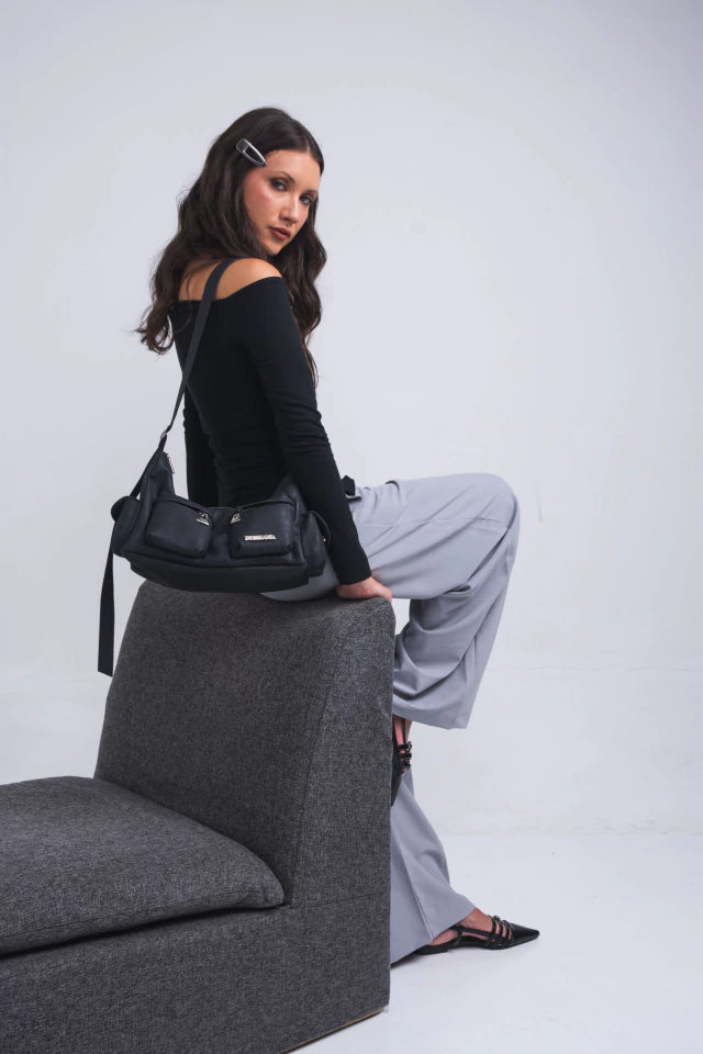 Cartera cargo Cloe Negro