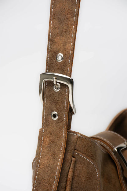 Cartera Joy caramelo